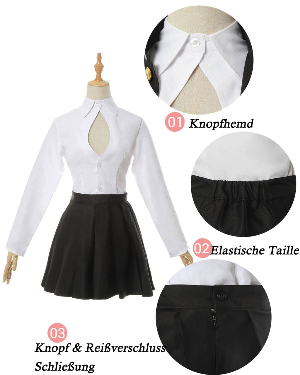 Fiamll Tanjirou Zenitsu Giyuu Cosplay Kostüm für Japanischer Anime Kimono demon cosplay Outfit Halloween Kostüm