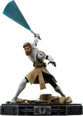 Iron Studios OBI-WAN Statue Kenobi Star Wars: Clone Wars Art Skala 1/10, 26 cm