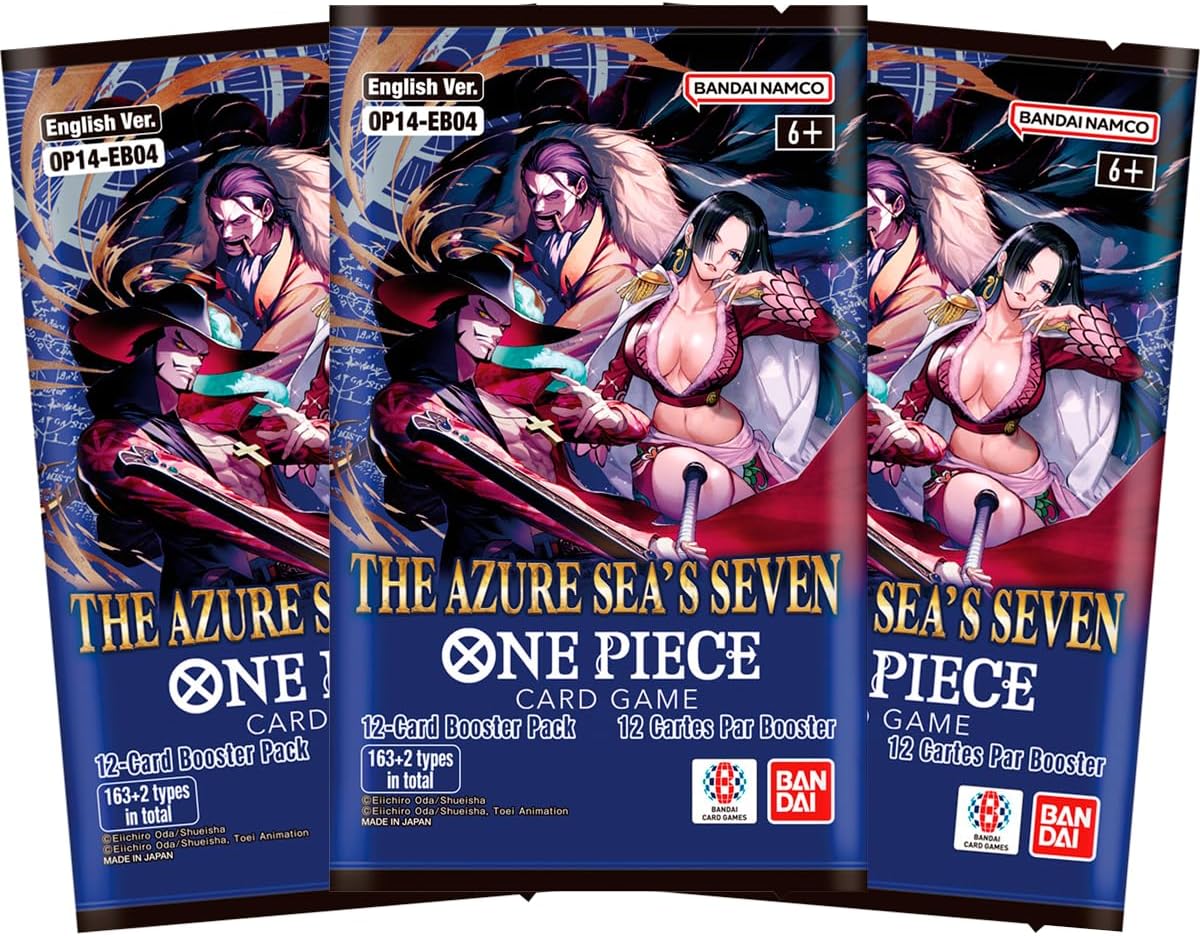 One Piece TCG: Das Azurblaue Meer der Sieben Booster Box (OP-14) - 24 Packungen