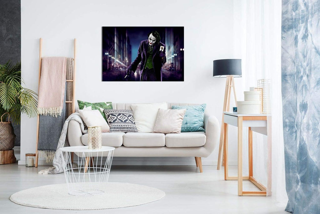 Panther Print Joker & Card Batman Leinwanddruck, 76,2 x 50,8 cm