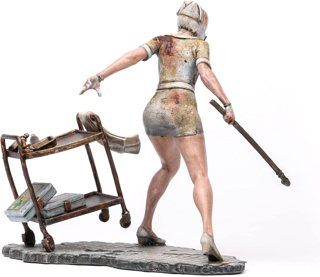 Numskull Silent Hill 2 James Sunderland Figur 23,5 cm Sammlerstatue – Offizielles Konami Silent Hill Merchandise – Limitierte Gaming-Figur | Handbemaltes PVC, 23,5 cm hoch, rostiger Boden. Schreibtisch oder Regal Display Für Silent Hill Sammler und Fans