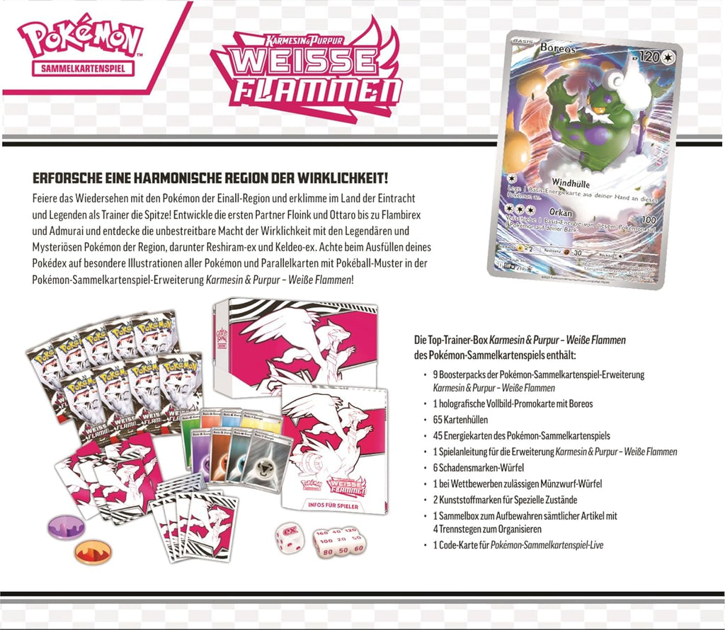 Pokemon Mega Entwicklungen Dunkelnacht – Top Trainer Box TTB - Deutsch NEU & OVP und BB-Toy-Trades-Toploader