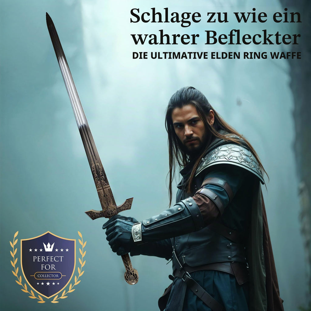 Elden Ring Schwert & Katana Repliken | Gamer Sword | Sammlerschwert & Cosplay Gamer Merch Zubehör Spiel | Fans und Cosplay