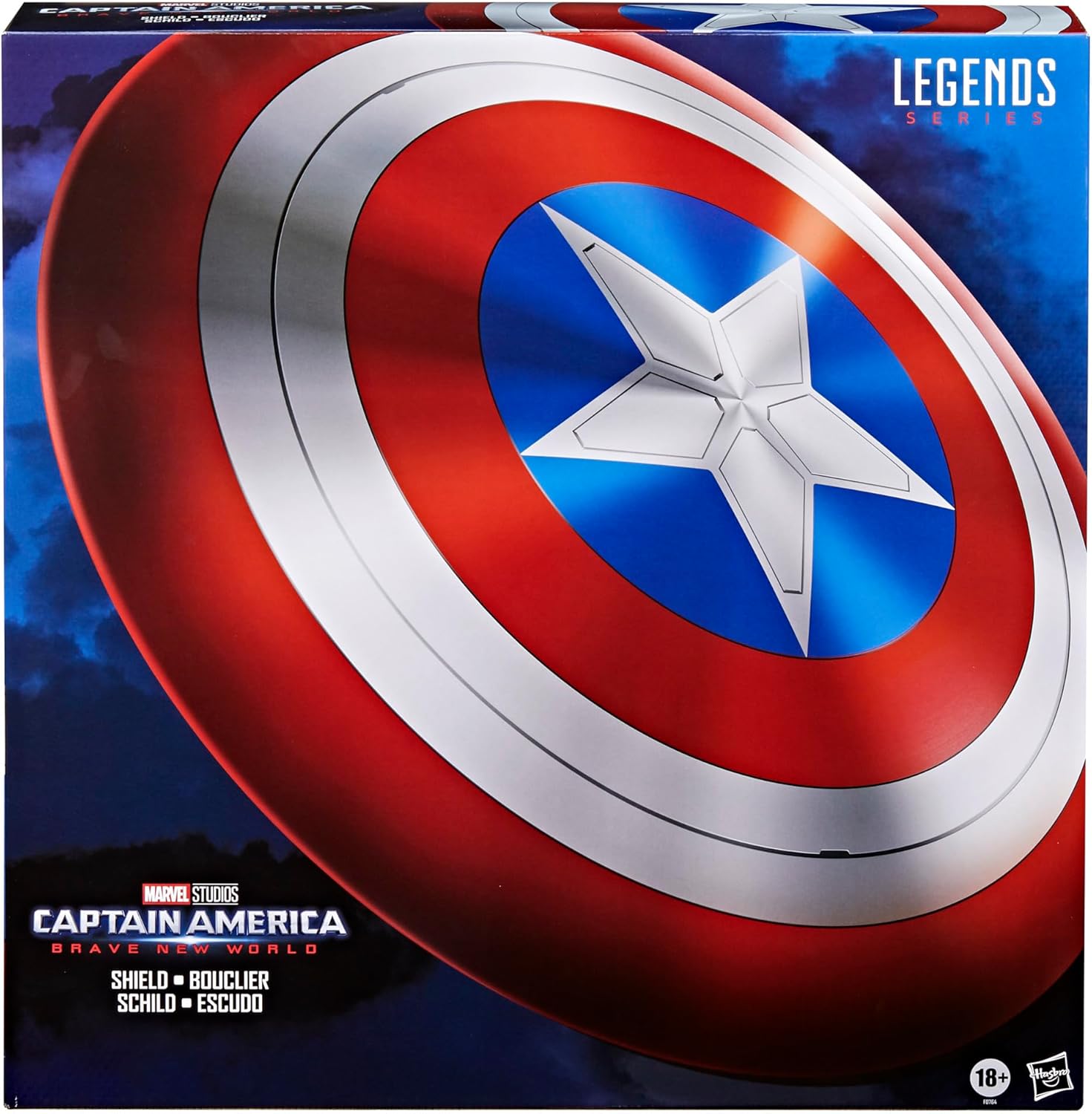 Marvel Legends Series Captain America Schild, Rollenspielarktikel für Erwachsene