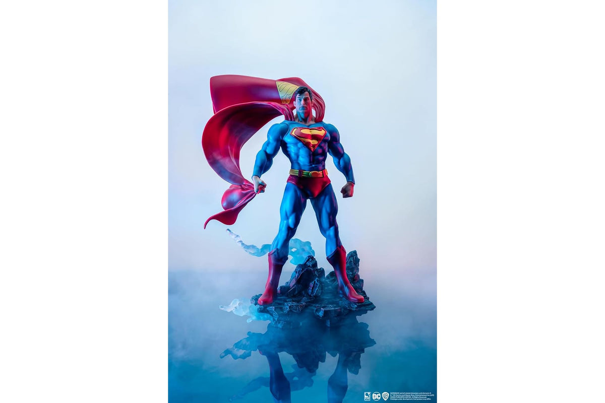 DC Heroes: Superman (Klassische Version) Vorschau, Exklusive Statue im Maßstab 1:8