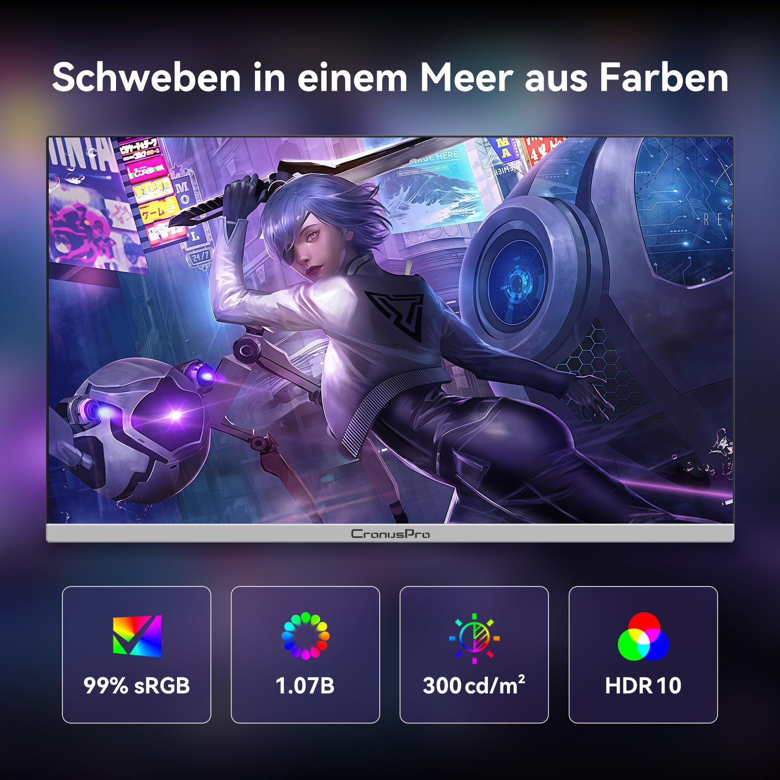 34 Zoll Ultrawide Curved Gaming Monitor, 165Hz, 1ms MPRT, UWQHD