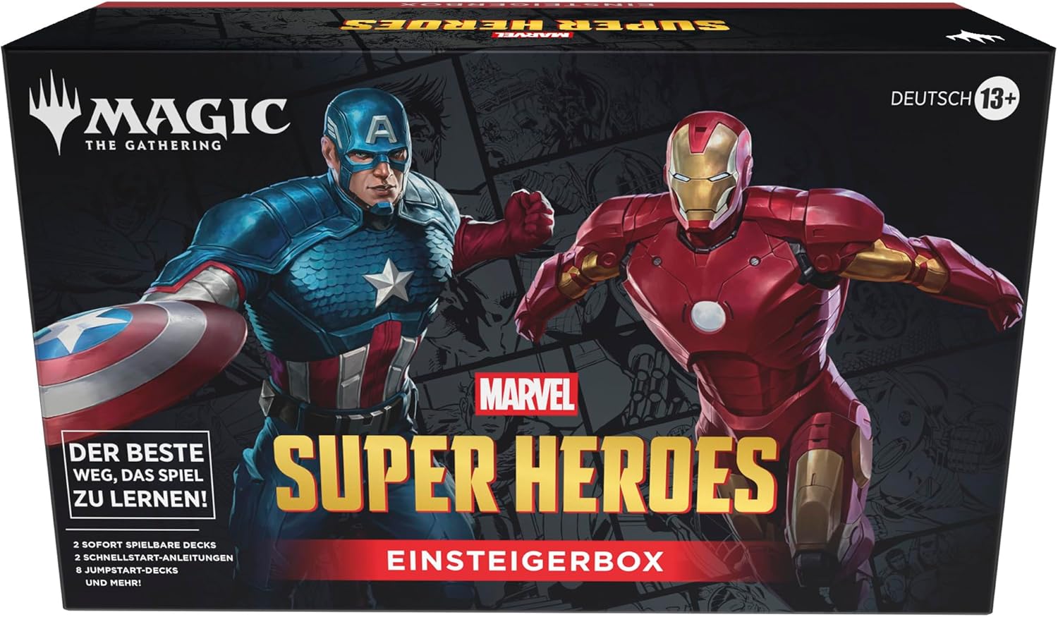 Magic: The Gathering | Marvel Super Heroes Einsteigerbox | Kartenspiel für 2 Personen (Deutsche Version)
