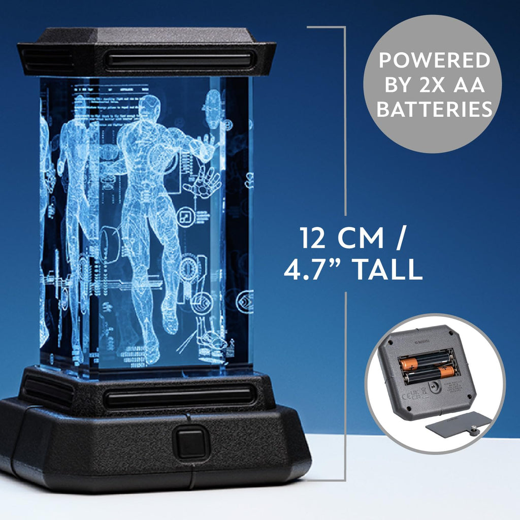 Paladone Darth Vader Holographisches Licht, Star Wars Sammlerlampe, Star Wars-Raumdekoration