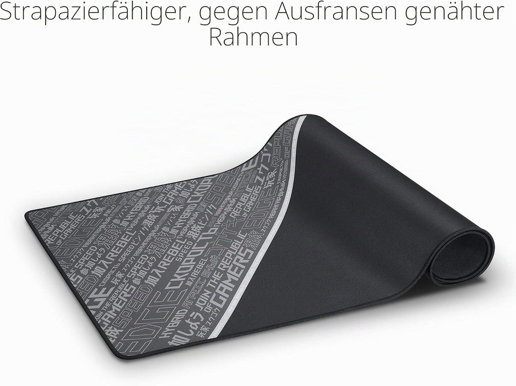 Asus ROG Sheath BLK LTD Gaming Mauspad (Tischunterlage, extra groß, rutschfest, langlebig) dunkelgrau