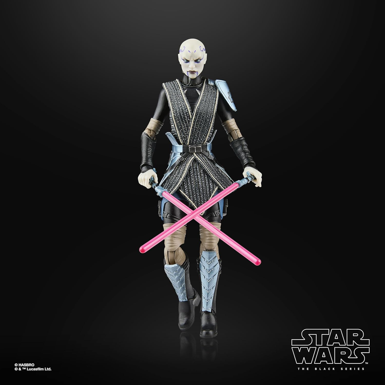 Star Wars The Black Series Asajj Ventress (Kopfgeldjägerin), The Clone Wars Action-Figur zum Sammeln (15 cm)