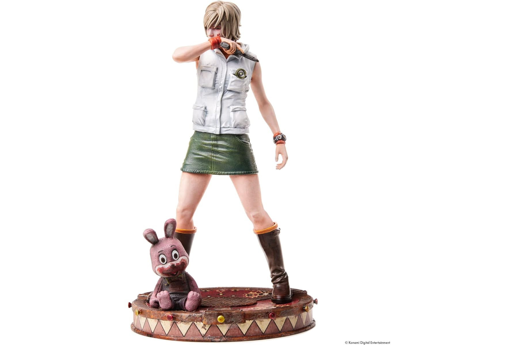 Numskull Silent Hill 2 James Sunderland Figur 23,5 cm Sammlerstatue – Offizielles Konami Silent Hill Merchandise – Limitierte Gaming-Figur | Handbemaltes PVC, 23,5 cm hoch, rostiger Boden. Schreibtisch oder Regal Display Für Silent Hill Sammler und Fans