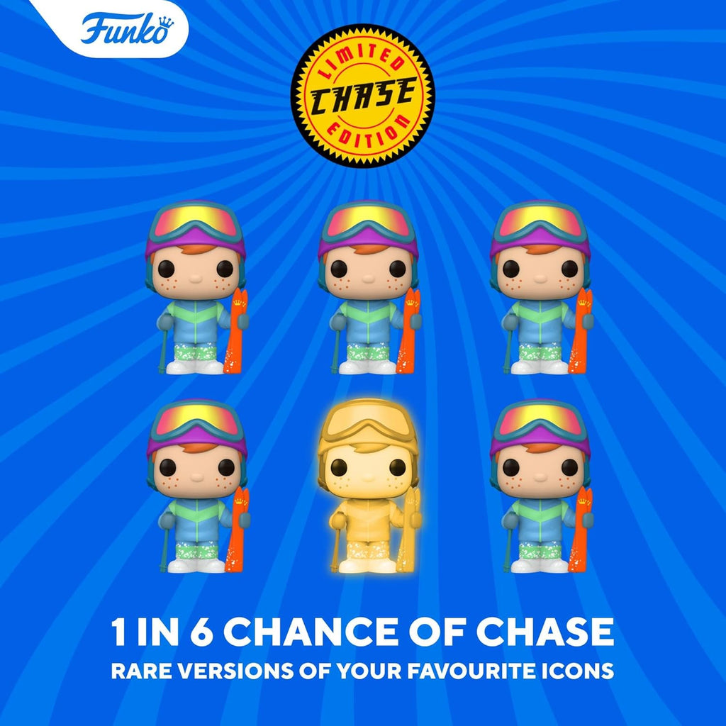 Funko Bitty Pop! SW - Leia 4pkund eine Überraschungs-Mini-Figur - 0.9 Inch (2.2 cm) - Star Wars Sammlerstück Stapelbares Display-Regal Inklusive - Geschenkidee Party-Tüten-Strumpf