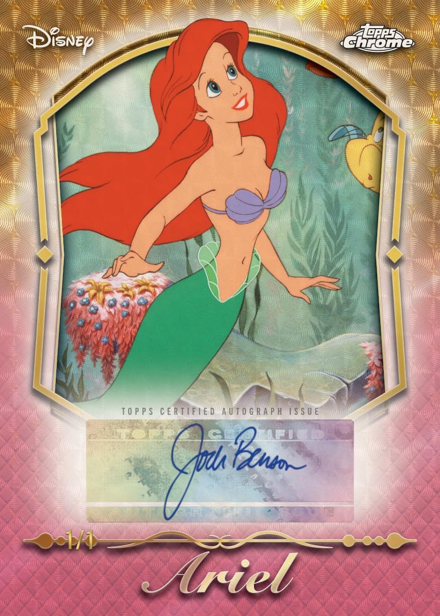 Topps 2026 Chrome® Disney - Value Box (4 Karten pro Packung, 8 Packungen pro Box Finde 2 exklusive Raywave-Parallelen im Inneren!)