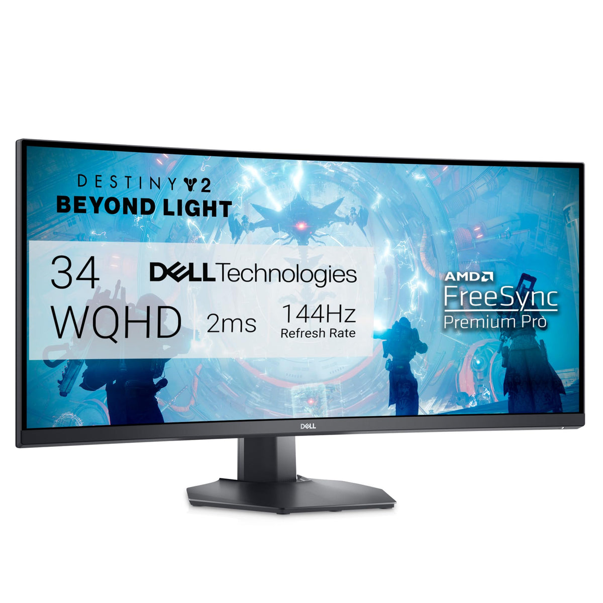 Dell 34 Plus USB-C Monitor - S3425DW, WQHD (3440x1440), 120Hz, VA, 1ms