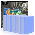 Mlikero 400 Stück Karten Hüllen, 3"X4" Hartkartenhüllen, Sammelkartenhüllen passend für MTG, Sammelkarten, Sportkarten (200 Hartkartenhüllen + 200 Transparente Kartenhüllen)