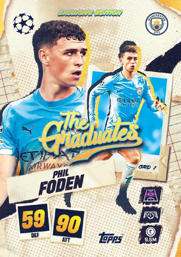 Topps UCC Match Attax 2025/26 - Full Box - Enthält 32 Päckchen mit 4 speziellen Einsteckkarten pro Packung (12 Karten pro Packung)