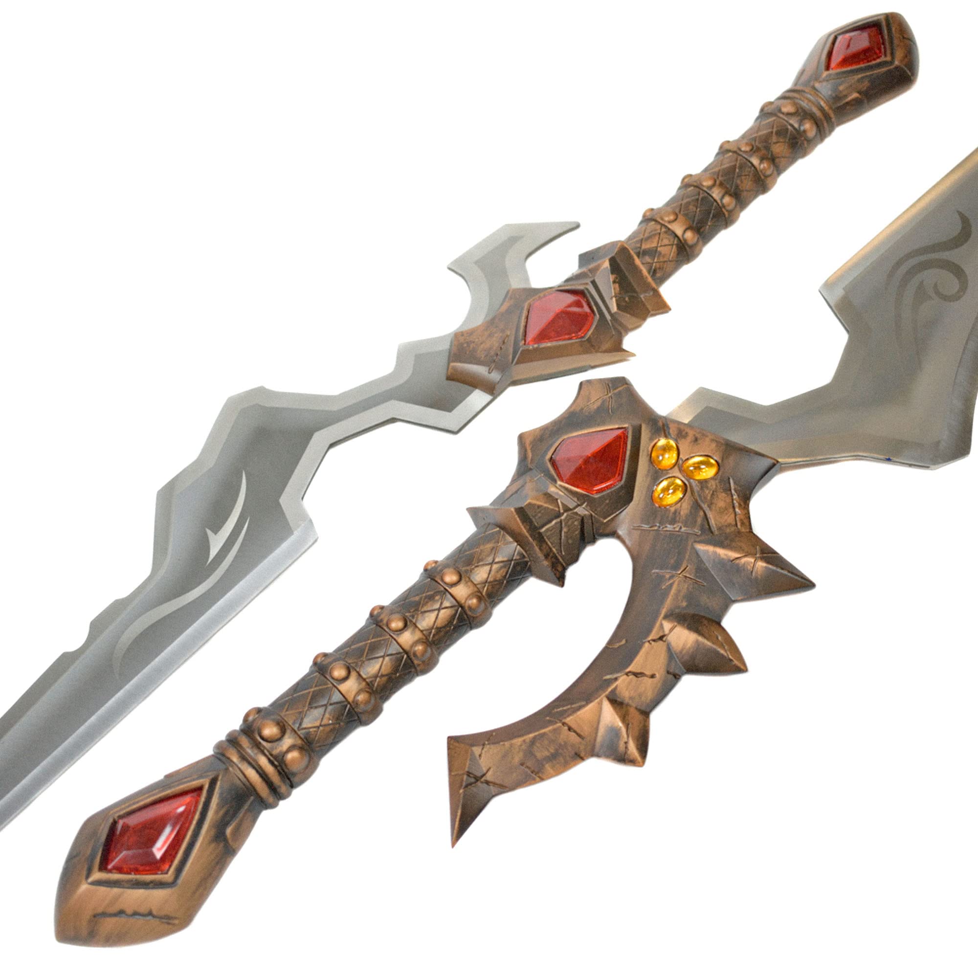 Swords and more Frostmourne Schwert Replik, Lich King Frostmourne Schwert Replikat 106 cm, World of Warcraft, Gaming Deko, Schwert aus Metall für Wow Cosplay, Deko Schwert & Gamer Geschenk