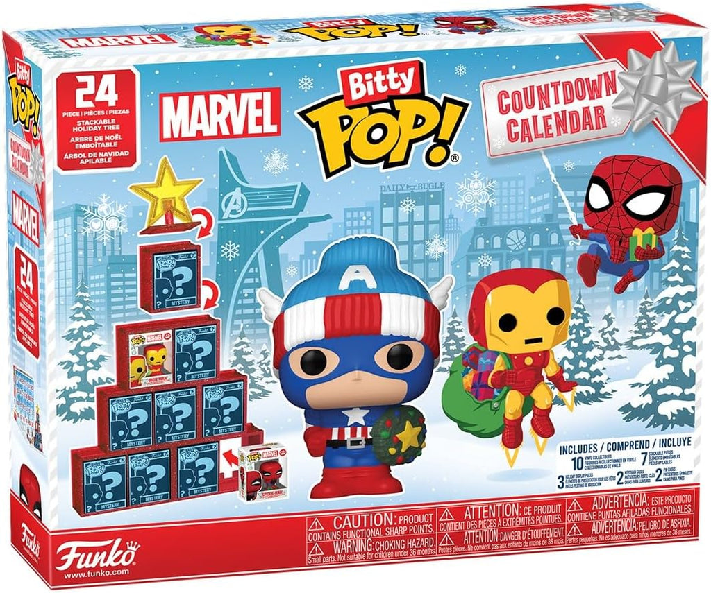 Funko Bitty POP! Advent Calendar: Marvel Comics - 24 Days