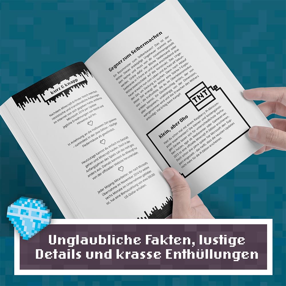 Unnützes Wissen für Minecrafter – Die inoffizielle Sammlung: Unglaubliche & spannende Fakten zum Videospiel | Das ultimative Buch & Geschenk für Minecrafter