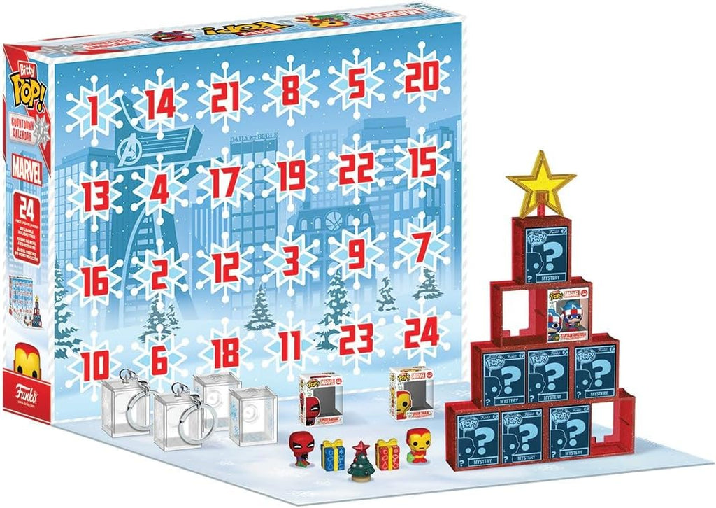 Funko Bitty POP! Advent Calendar: Marvel Comics - 24 Days