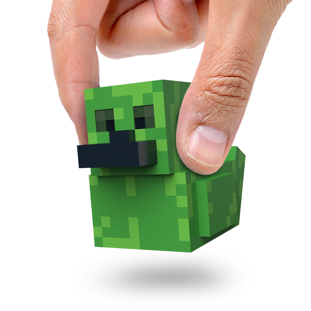 TUBBZ Erste Ausgabe Steve Sammler-Vinyl-Gummientenfigur - Offizielles Minecraft Merchandise - Filme & Videospiele