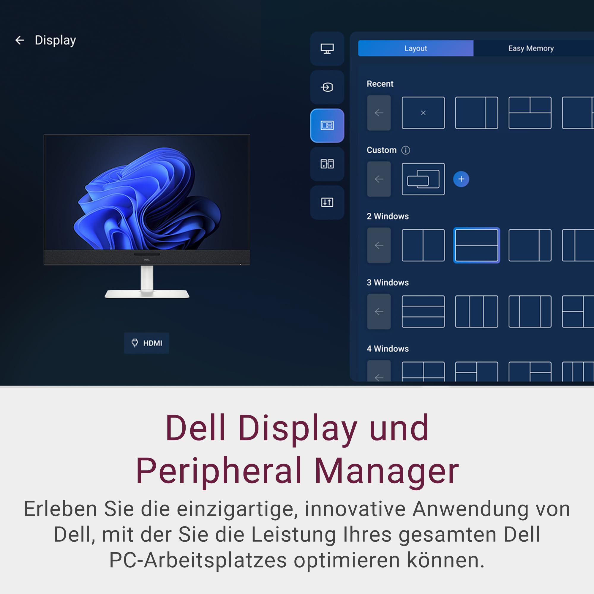 Dell 34 Plus USB-C Monitor - S3425DW, WQHD (3440x1440), 120Hz, VA, 1ms