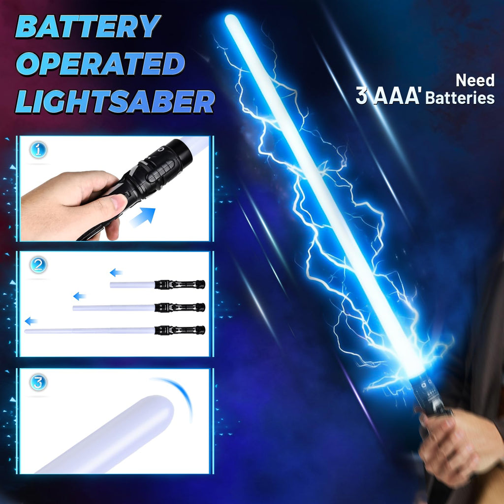 jedi-Kostüm Herren, jedi-Robe Herren Set jedis-Outfit Erwachsene jedis-Kleidung Erwachsene mit Blau Lightsaber, Kapuzenumhang und Mittelalter Tunika für Halloween, Karneval