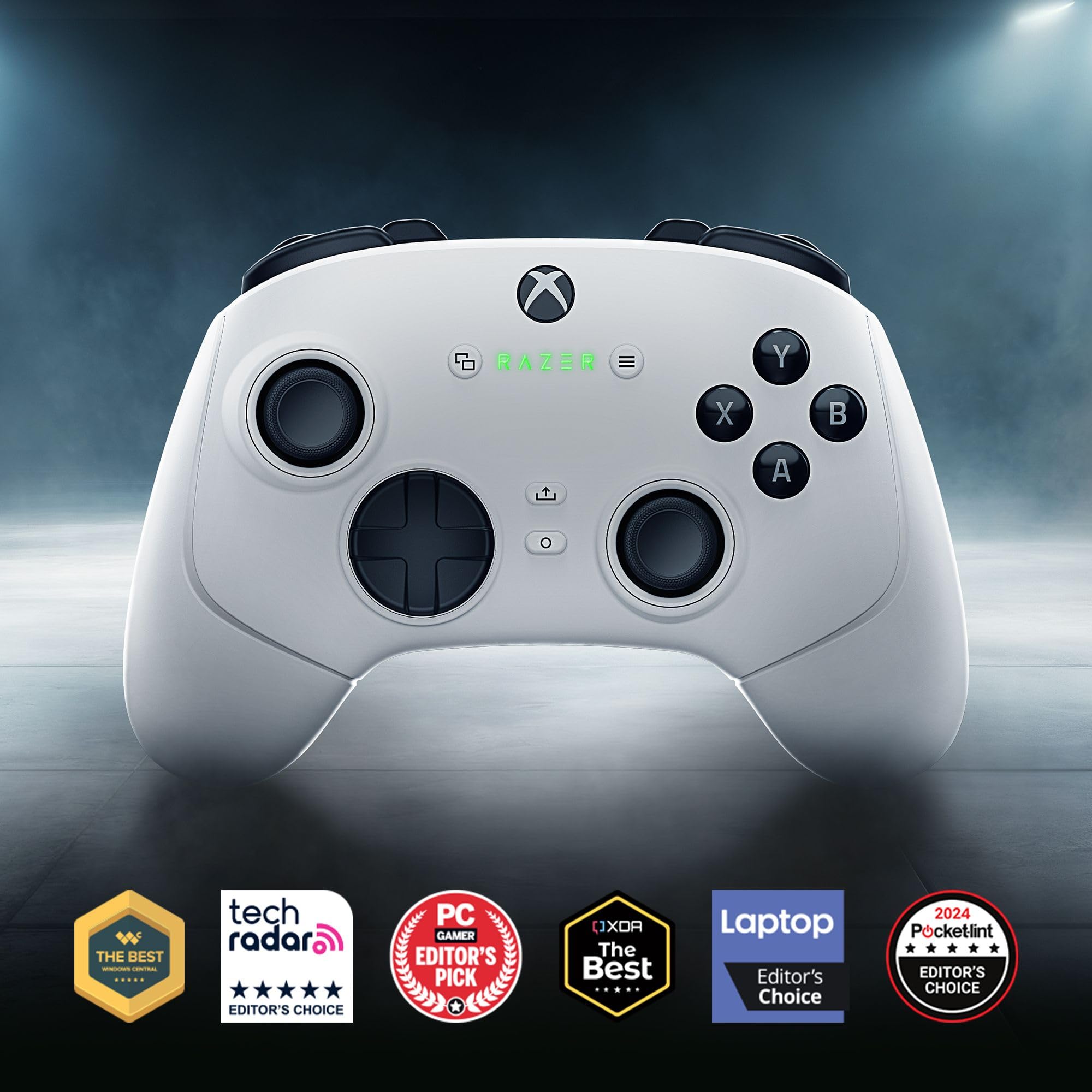 Razer Wolverine V3 Pro - Kabelloser Esports Controller für Xbox & PC (HyperSpeed Wireless, Mecha Tactile Action Buttons, Anti-Drift Hall Effect Analog Sticks, haptische Vibrationen) Schwarz