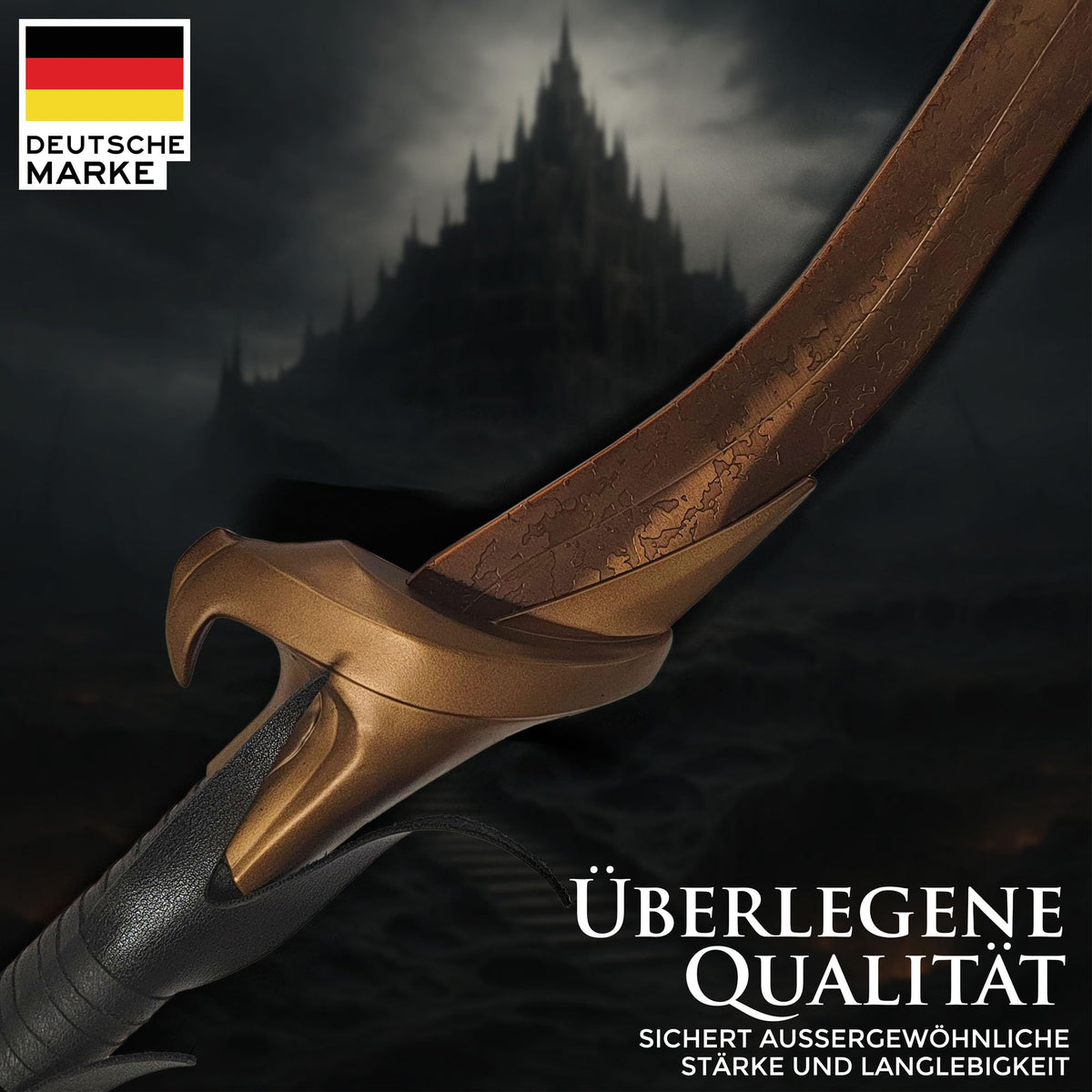 Elden Ring Schwert & Katana Repliken | Gamer Sword | Sammlerschwert & Cosplay Gamer Merch Zubehör Spiel | Fans und Cosplay