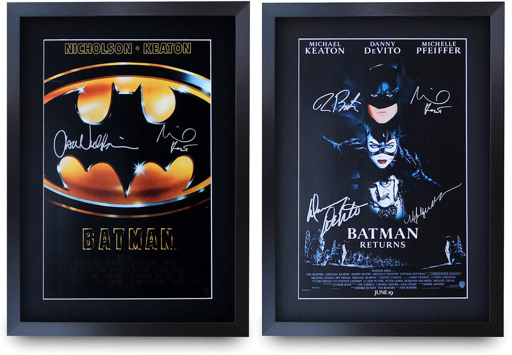 HWC Trading A3 FR The Batman Movie Poster Collection The Cast Signed Gift Printed Autogramm Film Gifts Print Photo Picture Display
