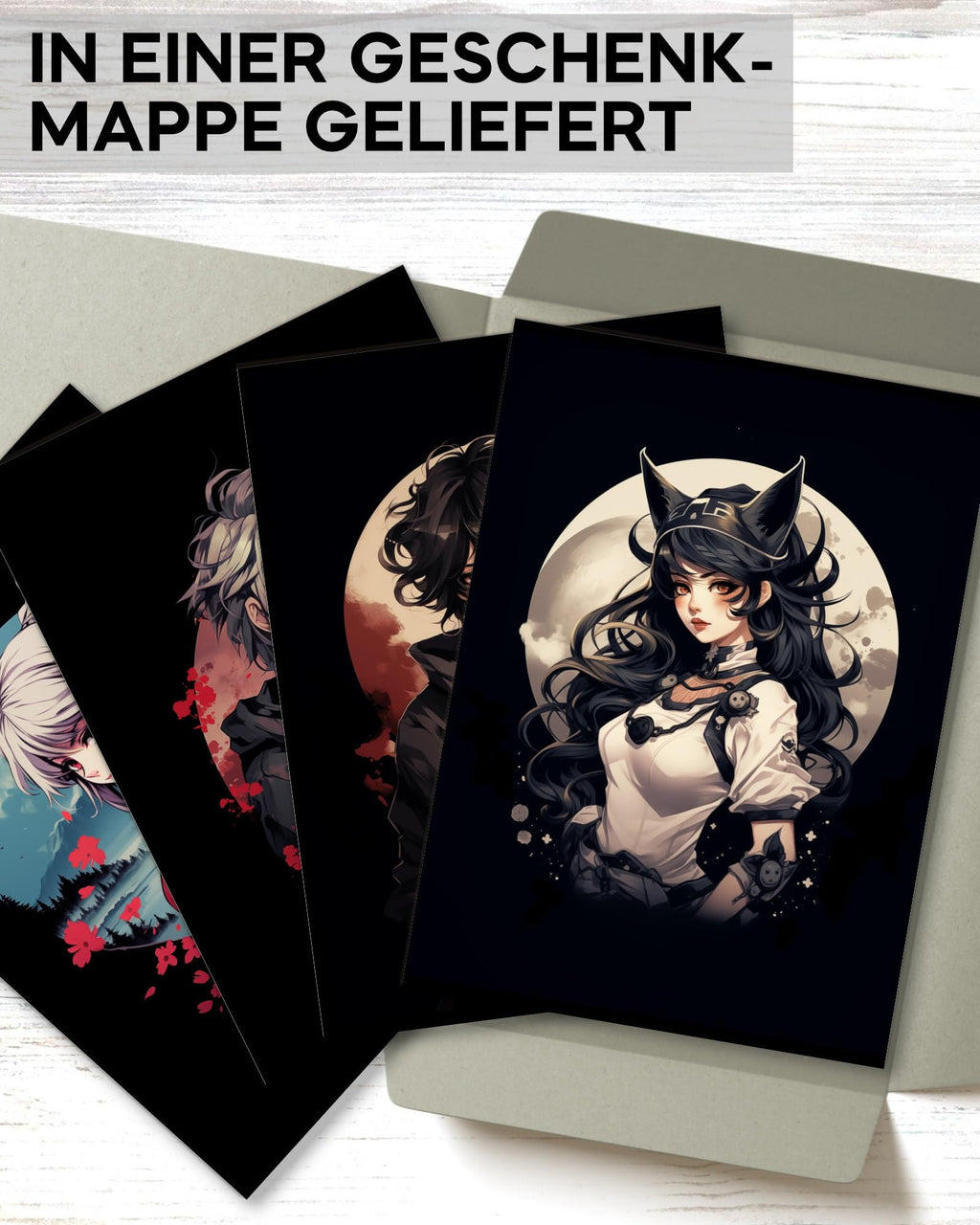 mojoliving Gaming Zimmer Deko Bilder | Poster Wand für Gamer Jugendzimmer | Set mit Neon Sign Motive | Coole Geschenke für Gamer | Zocker Bilder Wand | Neon Wandbild