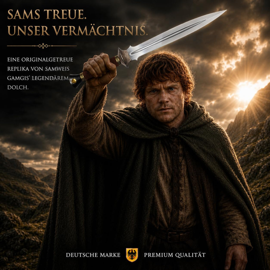 Der Herr der Ringe - LOTR Schwert, Filmschwert, echt, aus Stahl, Der Hobbit, Zauberer Merch, Aragorn Sword, Deko für Sammler und als Geschenk
