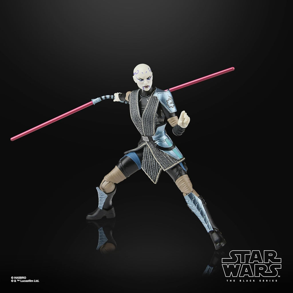 Star Wars The Black Series Asajj Ventress (Kopfgeldjägerin), The Clone Wars Action-Figur zum Sammeln (15 cm)