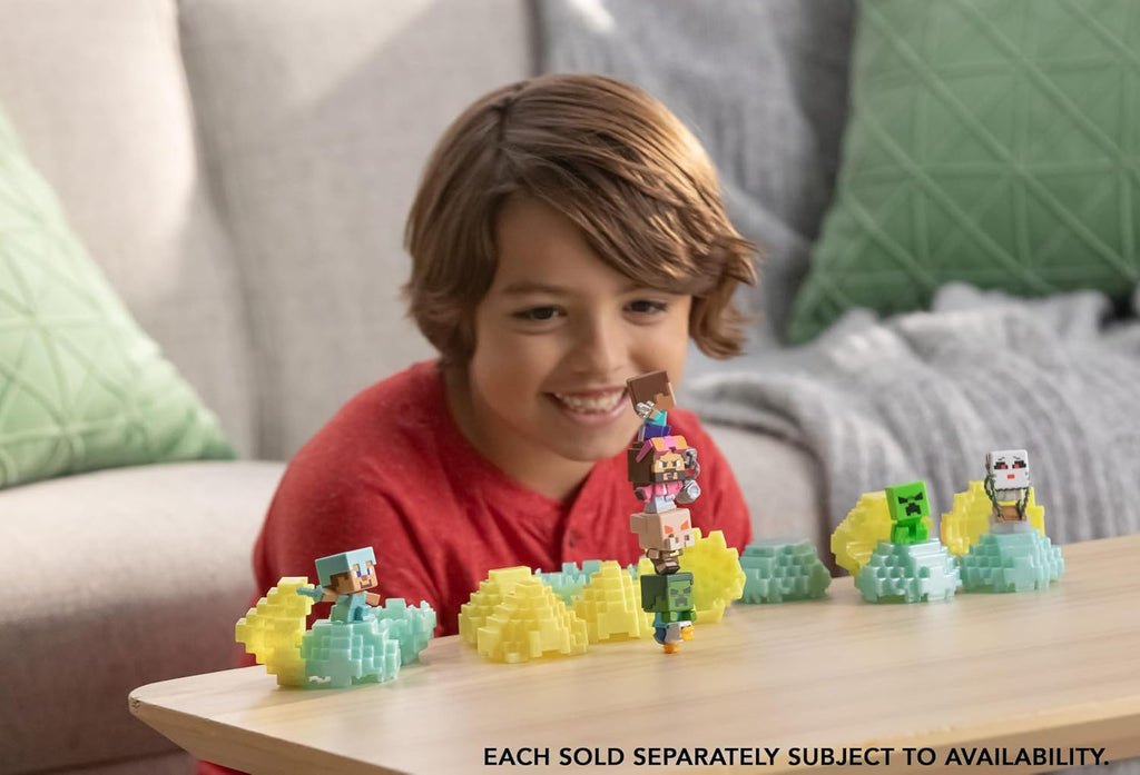 Mattel Minecraft Mini Mode Spawn Egg with Surprise Mini Figure Inspired A Minecraft Movie for Kids, Collectors & Fans (Characters May Vary)