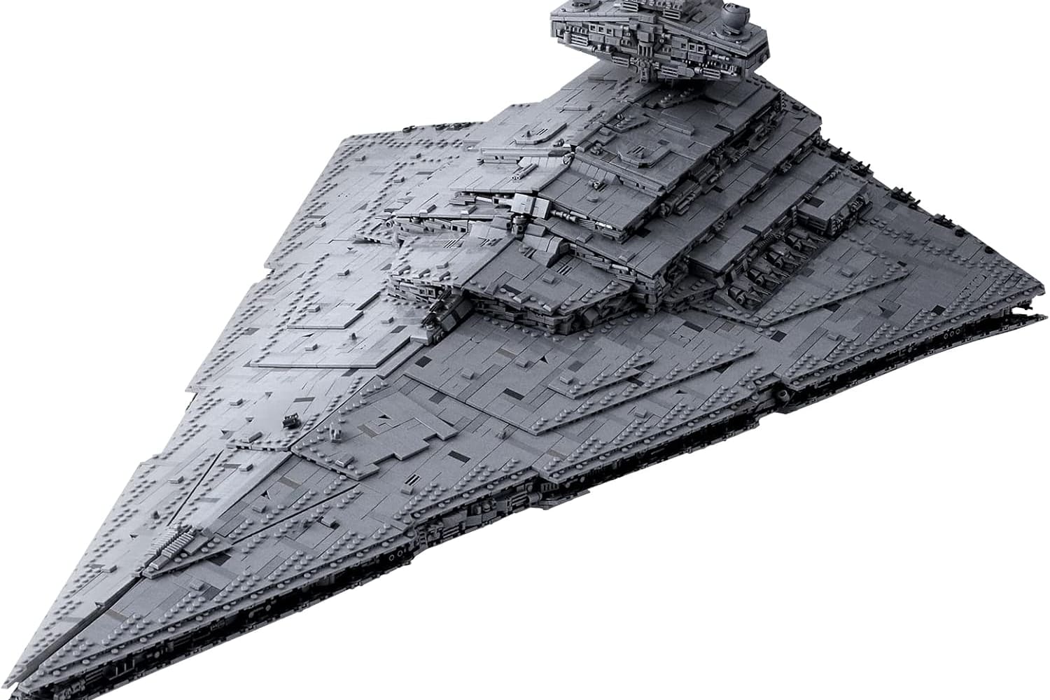 13135 Imperial Sternenzerstörer Spielzeug mit 3 Mini-Raumschiffen,11885 Klemmbausteine Technik Sternenzerstörer, Sammlerstück für Erwachsene,kompatibel mit UCS Super Star Destroyer