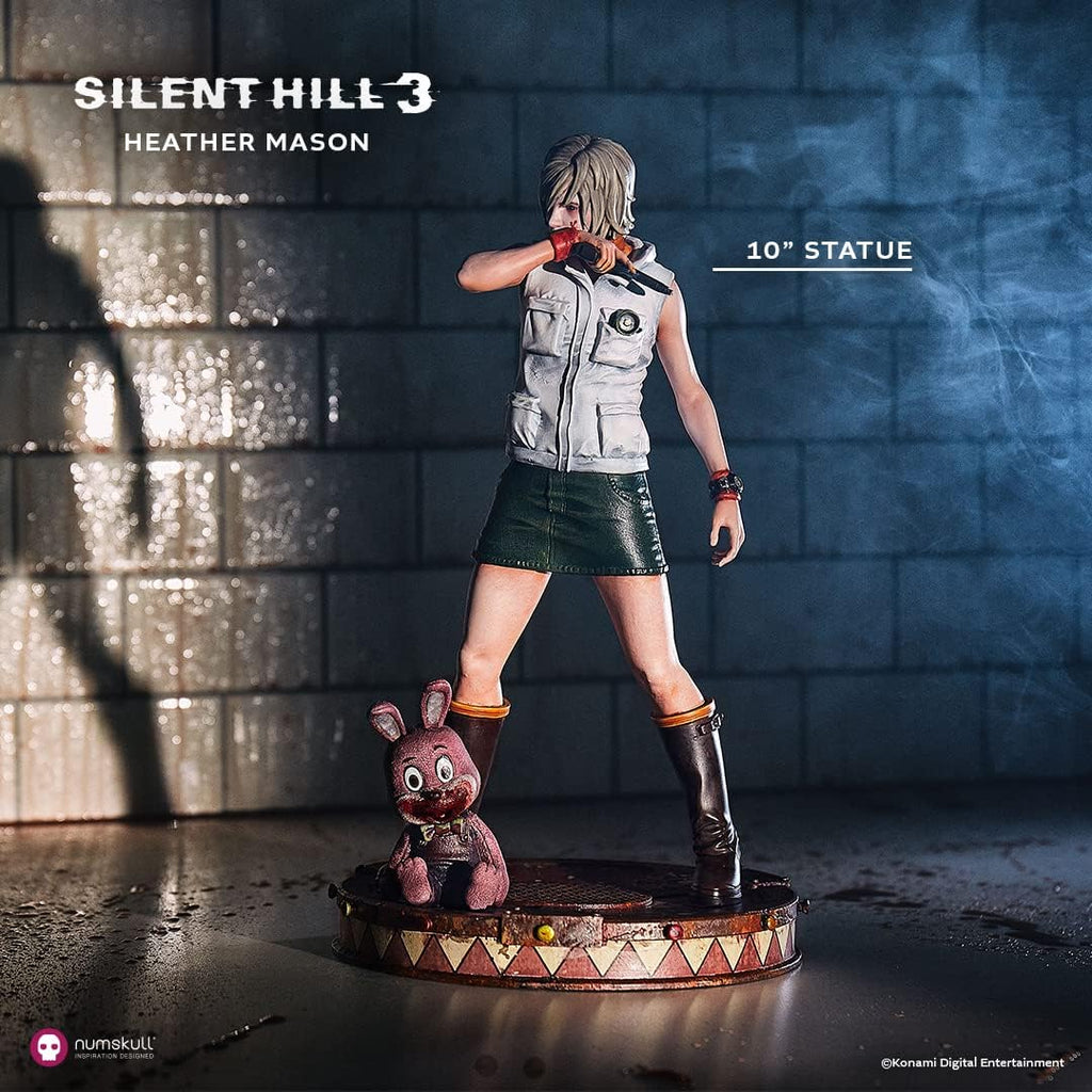 Numskull Silent Hill 2 James Sunderland Figur 23,5 cm Sammlerstatue – Offizielles Konami Silent Hill Merchandise – Limitierte Gaming-Figur | Handbemaltes PVC, 23,5 cm hoch, rostiger Boden. Schreibtisch oder Regal Display Für Silent Hill Sammler und Fans