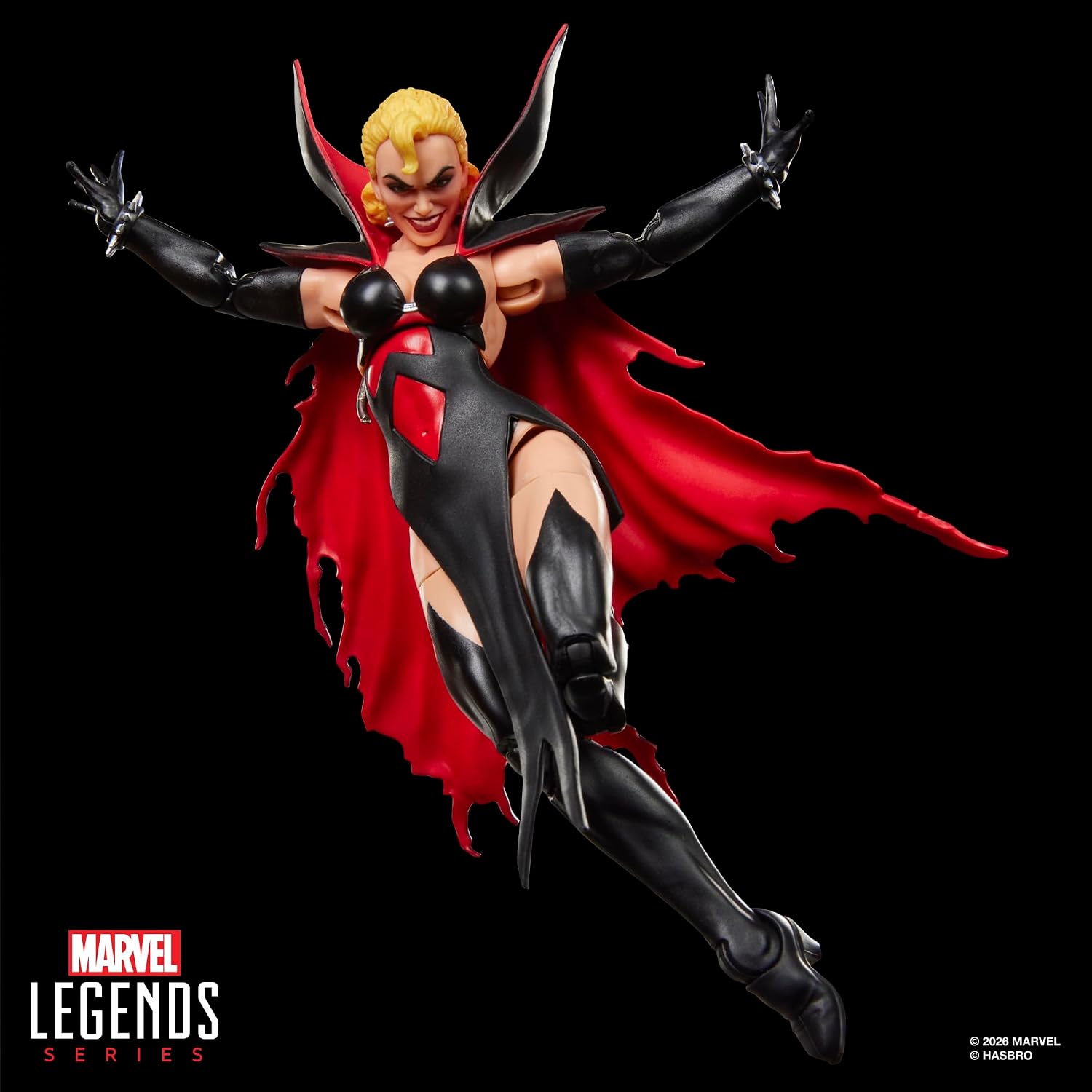 Marvel Legends Series Marvel Super Heroes Magic: The Gathering Malice (Sue Storm), Fantastic Four Action-Figur (15 cm) Plus Exklusive Foil-Sammelkarte für das Trading Card Spiel