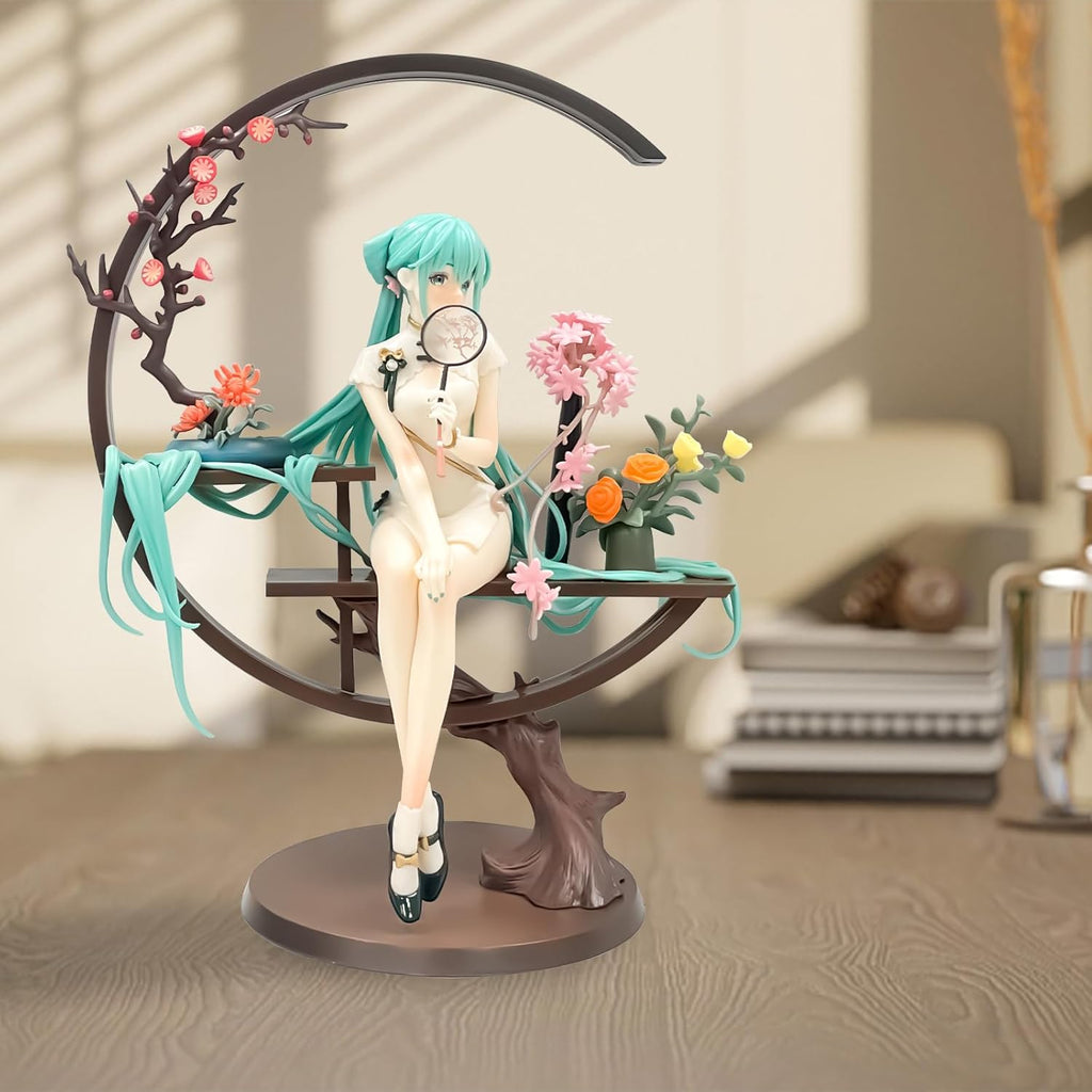 Hatsune Miku Figur, Hatsune Miku Figuren 30cm, Hatsune Miku Figuren Cartoon Charakter Statue für Desktop Dekoration, Hatsune Miku Geburtstag Geschenk