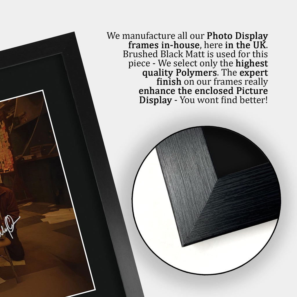 HWC Trading Loki Geschenke Gedrucktes Signiertes Autogramm Foto für Fans von Fernsehn Memorabilien - A3 Gerahmt