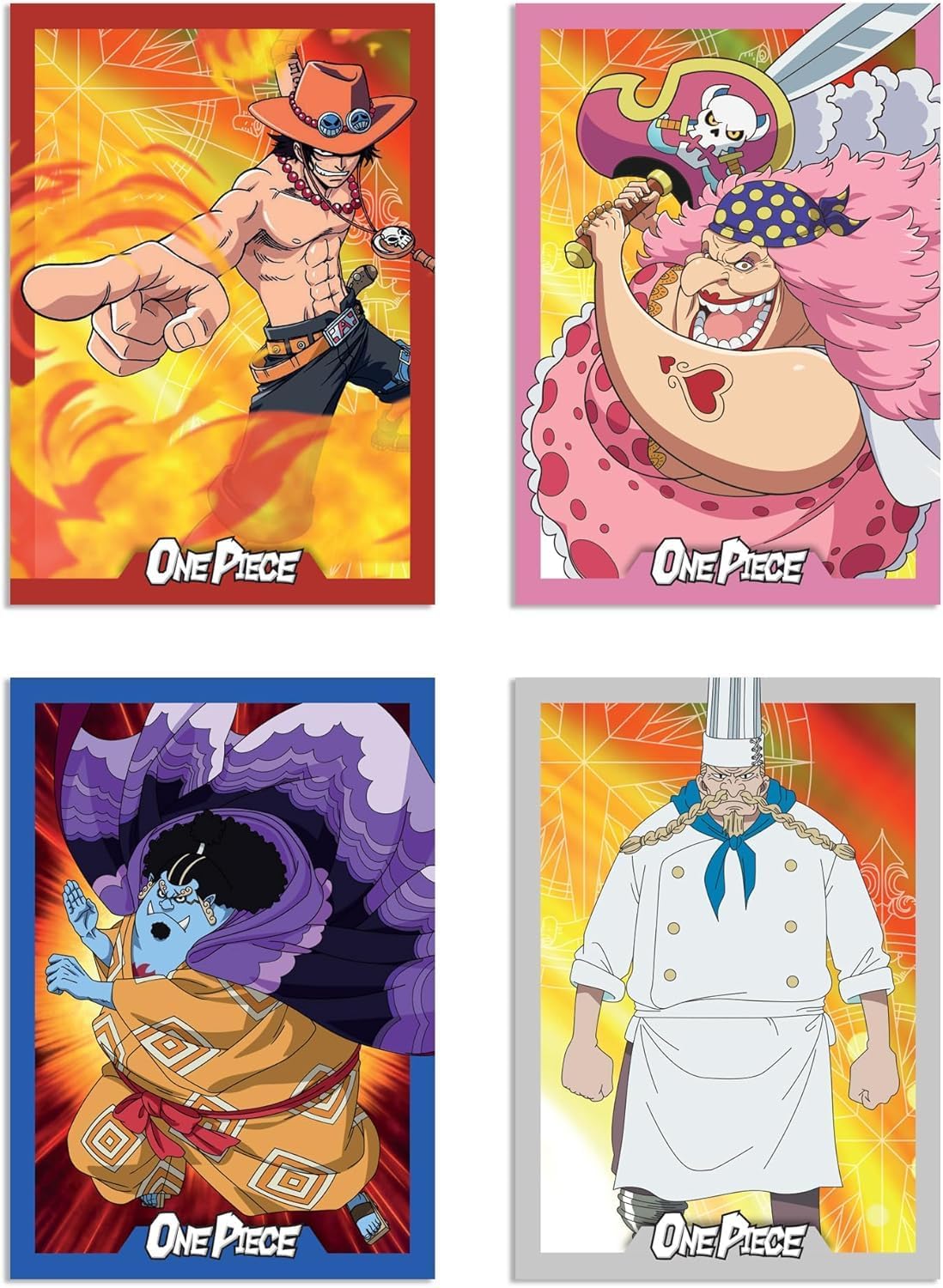 Panini One Piece 10 Booster Packs 25th Anniversary Trading Cards Flowpacks 80 Karten NEU und BB-Toy-Trades Toploader