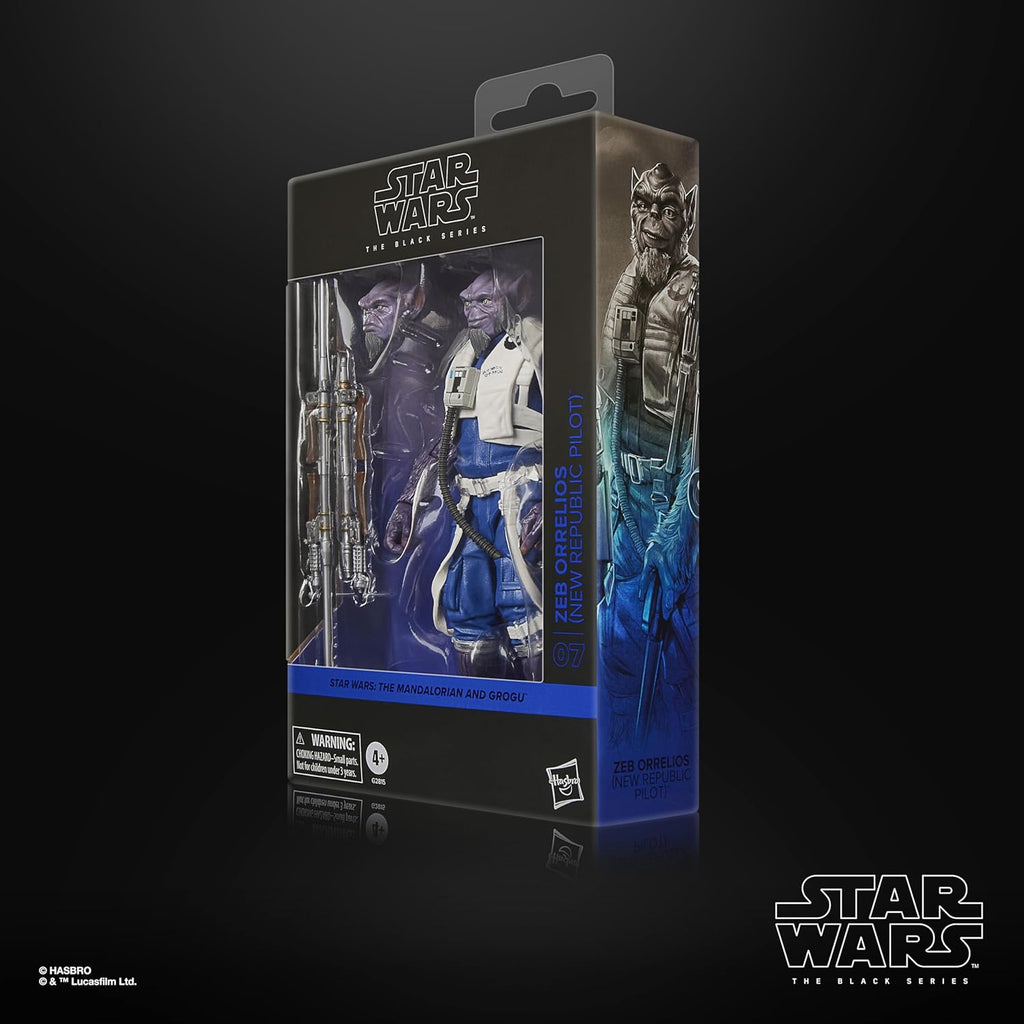 Star Wars The Black Series Garazeb „Zeb“ Orrelios, The Mandalorian & Grogu Premium Action-Figur zum Sammeln (15 cm)