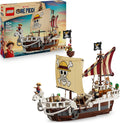 LEGO ONE PIECE - Das Piratenschiff Flying Lamb (Going Merry) - Spielset mit 5 Minifiguren - inkl. Ruffy, Zoro & Nami - Spielzeug zum Bauen - Geschenk für Jungen, Mädchen & Fans ab 10 Jahren - 75639