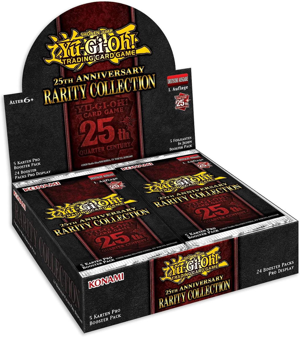 Yu-Gi-Oh! Trading Card Game 25 th Anniversary Rarity Collection – Display 1. Auflage – Deutsche Ausgabe