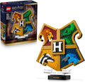 LEGO Harry Potter Hogwarts Hauswappen - Wanddeko 3D Modell mit Tieren - DIY Deko fürs Kinderzimmer - Geburtstagsgeschenk für Mädchen, Jungen und Teenager ab 12 Jahren - 76462