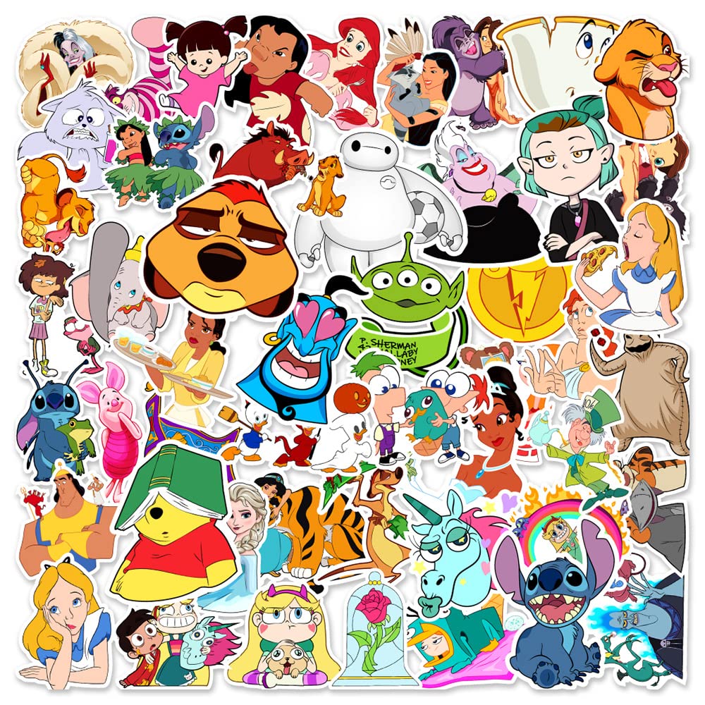 100 Stück One Piece Aufkleber für Wasserflaschen, Laptop, Computer, Skateboard, niedliches Aufkleber-Geschenk für Kinder, Teenager, wasserdicht