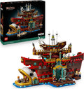 LEGO ONE PIECE - Baratié, das Schwimmende Restaurant - Bauset für Erwachsene - Modellbau mit detailliertem Innenraum sowie 10 Minifiguren inkl. Luffy, Nami & Sanji - Anime Geschenk für Fans - 75640