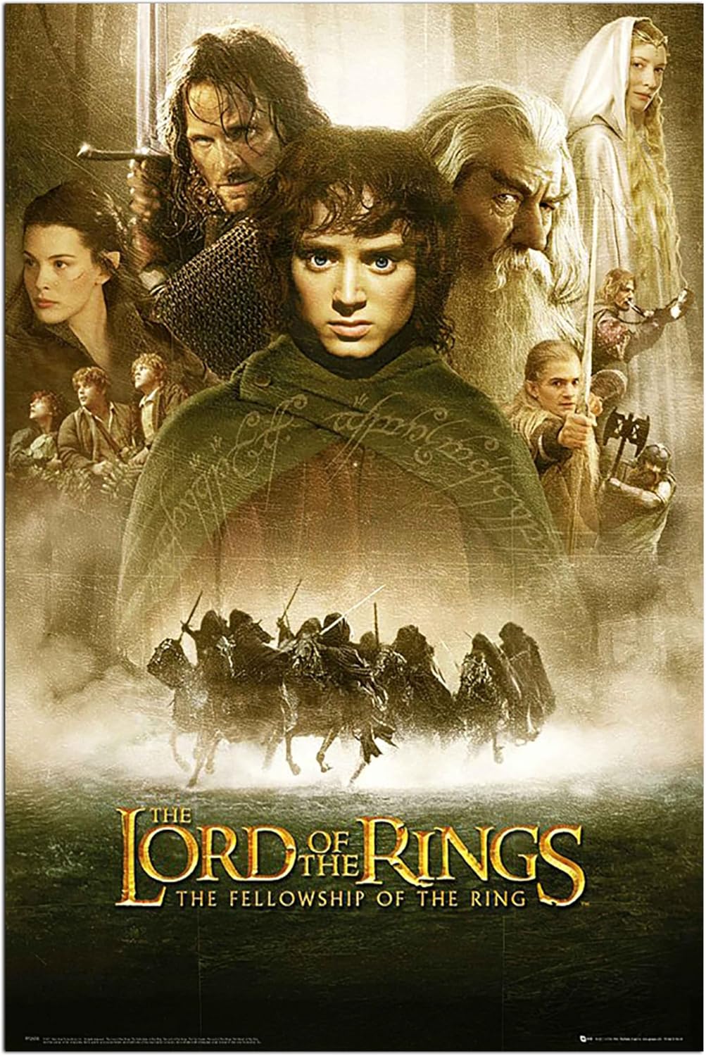 Herr der Ringe Posterset 3 Filmplakate 61 x 91,5 cm