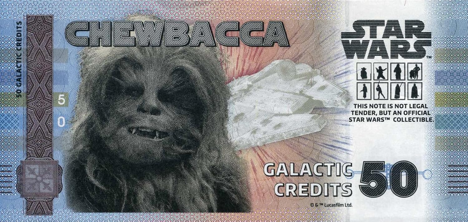 FANTASY CLUB Star Wars Original Chewbacca Trilogie | Offizielles Merchandising | Limitierte Auflage mit goldenem Hologramm und UV-Effekten