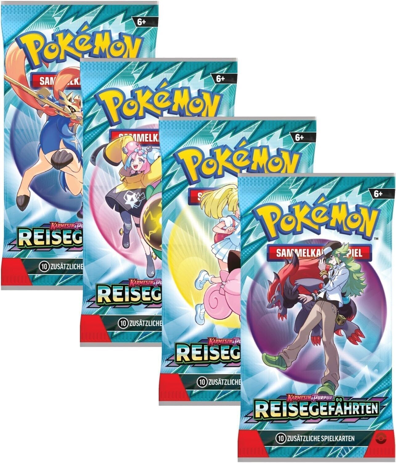 Pokémon TCG: Karmesin&Purpur - Reisegefährten (KP09) Booster Pack - DE