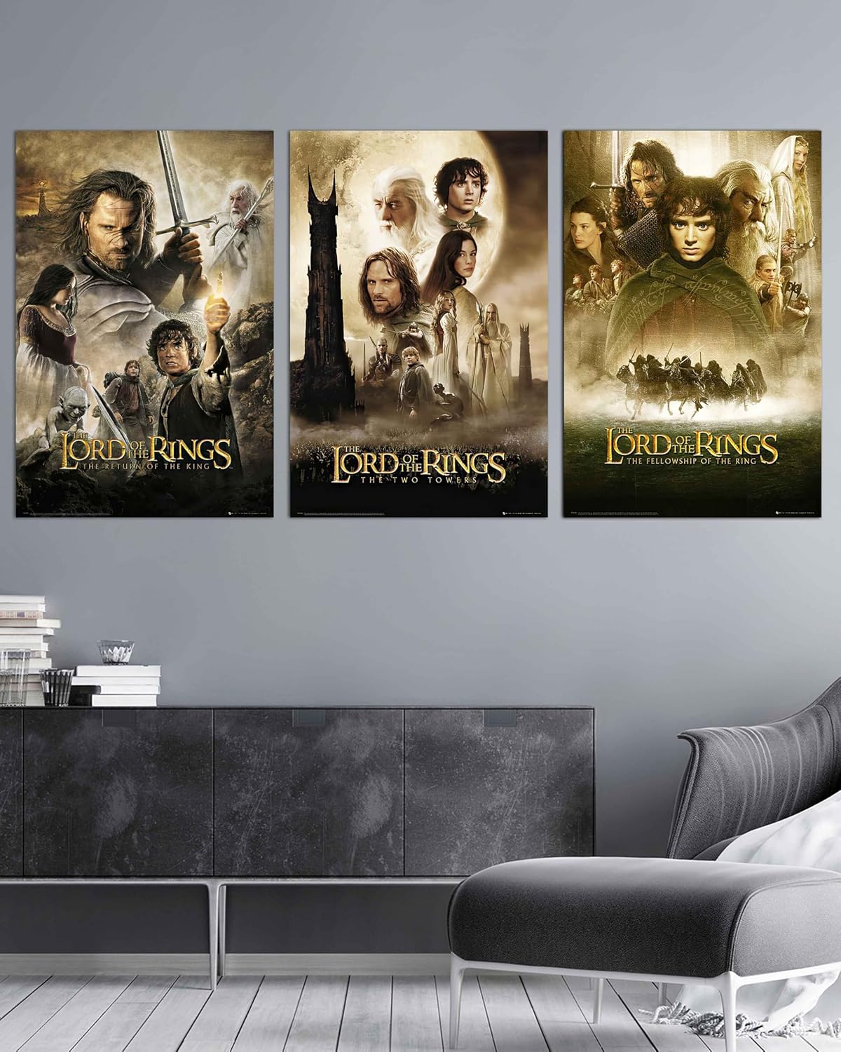 Herr der Ringe Posterset 3 Filmplakate 61 x 91,5 cm